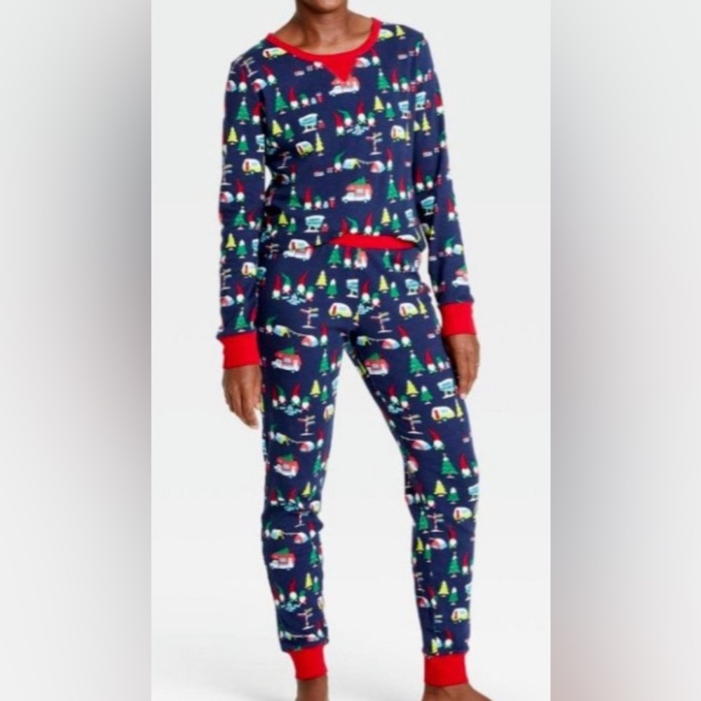 Womens xxl wondershop gnome holiday pj set